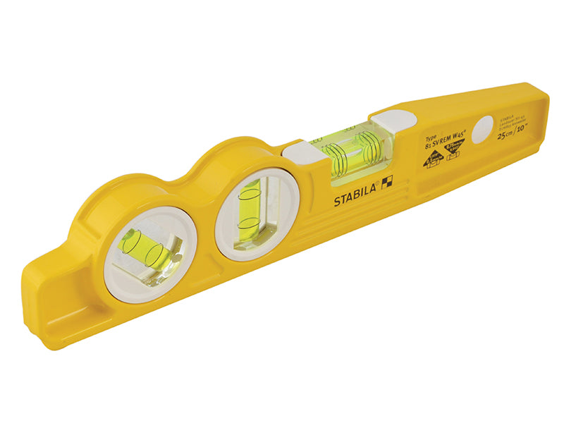 Stabila 81 SV REM W45 Rare Earth Magnetic Torpedo Level 25cm Fixed STB81SVW45