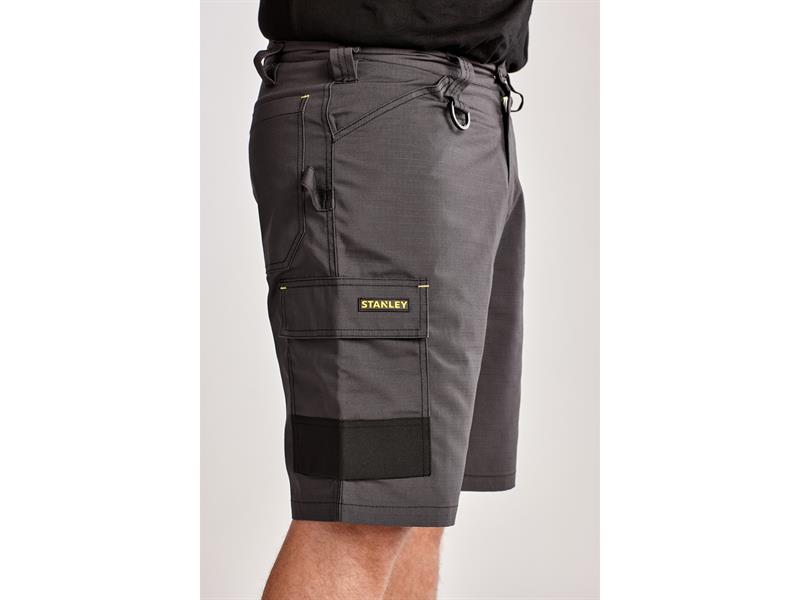 STANLEY® Clothing Tucson Cargo Shorts Grey Rip-Stop Waist 36in STCTUSCON36