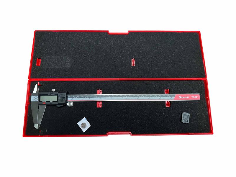 Starrett Fractional Display Caliper 300mm 0.01mm 0005in or 1/64in STREC799BF12