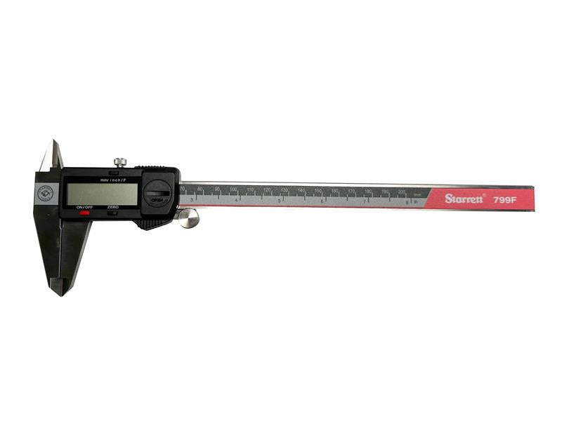Starrett Fractional Display Caliper 200mm 0.01mm 0005in or 1/64in STREC799BF8