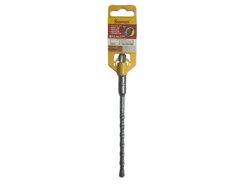Starrett SDS Plus 2 Point Drill Bit 6.5 x 160mm STRKBPS065B