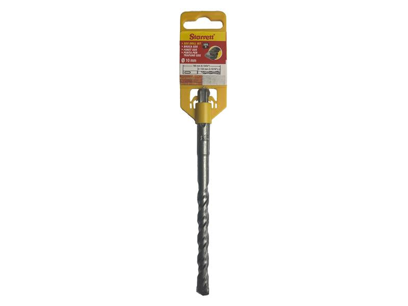 Starrett SDS Plus 2 Point Drill Bit 10 x 160mm STRKBPS10B