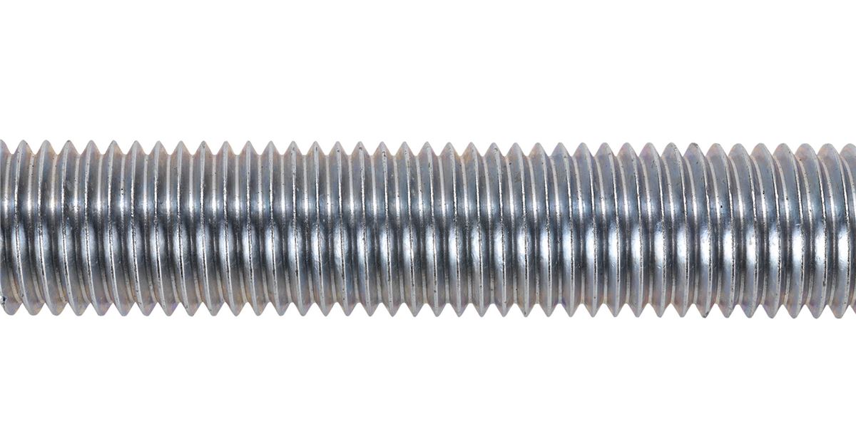 Sealey Studding M24 x 1m Zinc Pack of 2 STUD24