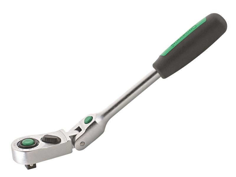 Stahlwille 416QR Flex Head Fine Tooth Ratchet 1/4in Drive STW1126
