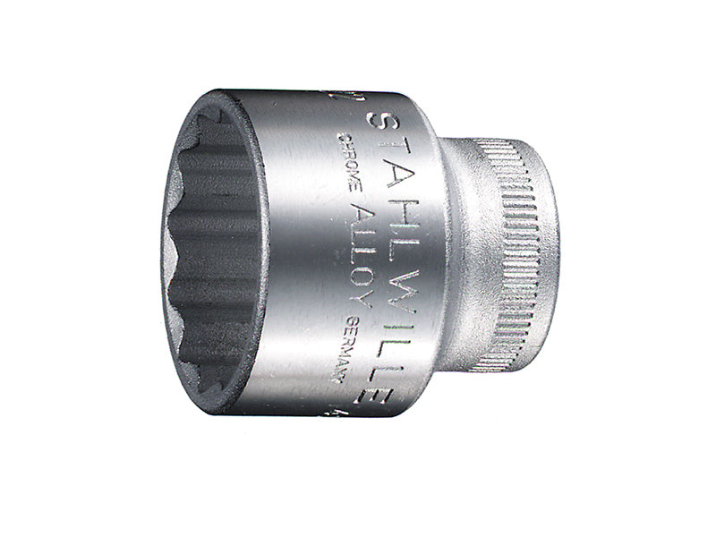Stahlwille 3/8in Drive 1/4in Imperial Bi-Hexagon Socket Chrome STW45A14