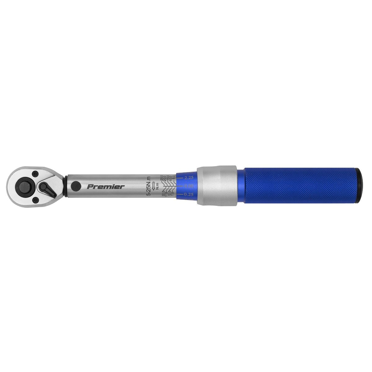Sealey Torque Wrench Micrometer Style 3/8"D 5 to 25Nm 3.7 to 18.5lb.ft STW902