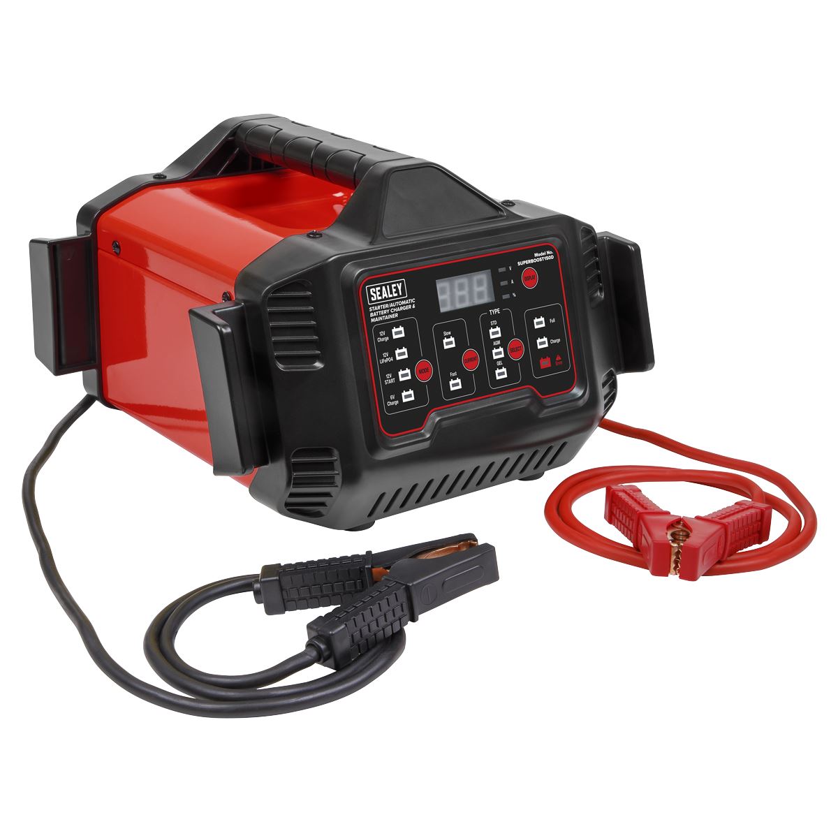 Sealey 6/12V 150A Starter/15A Automatic Battery Charger & Maintainer SUPERBOOST150D