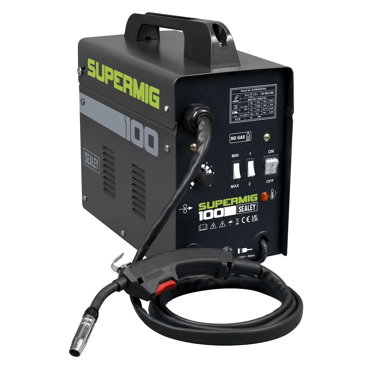 Sealey No-Gas MIG Welder 100A 230V SUPERMIG100
