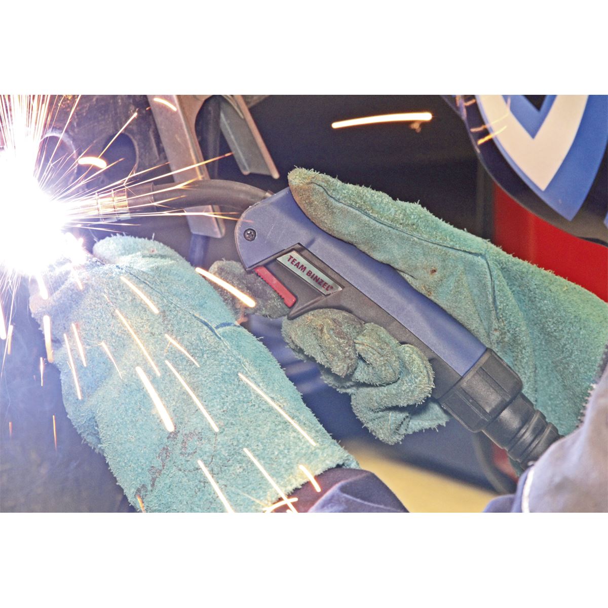 Sealey Professional MIG Welder 230A 230V with Binzel® Euro Torch SUPERMIG230