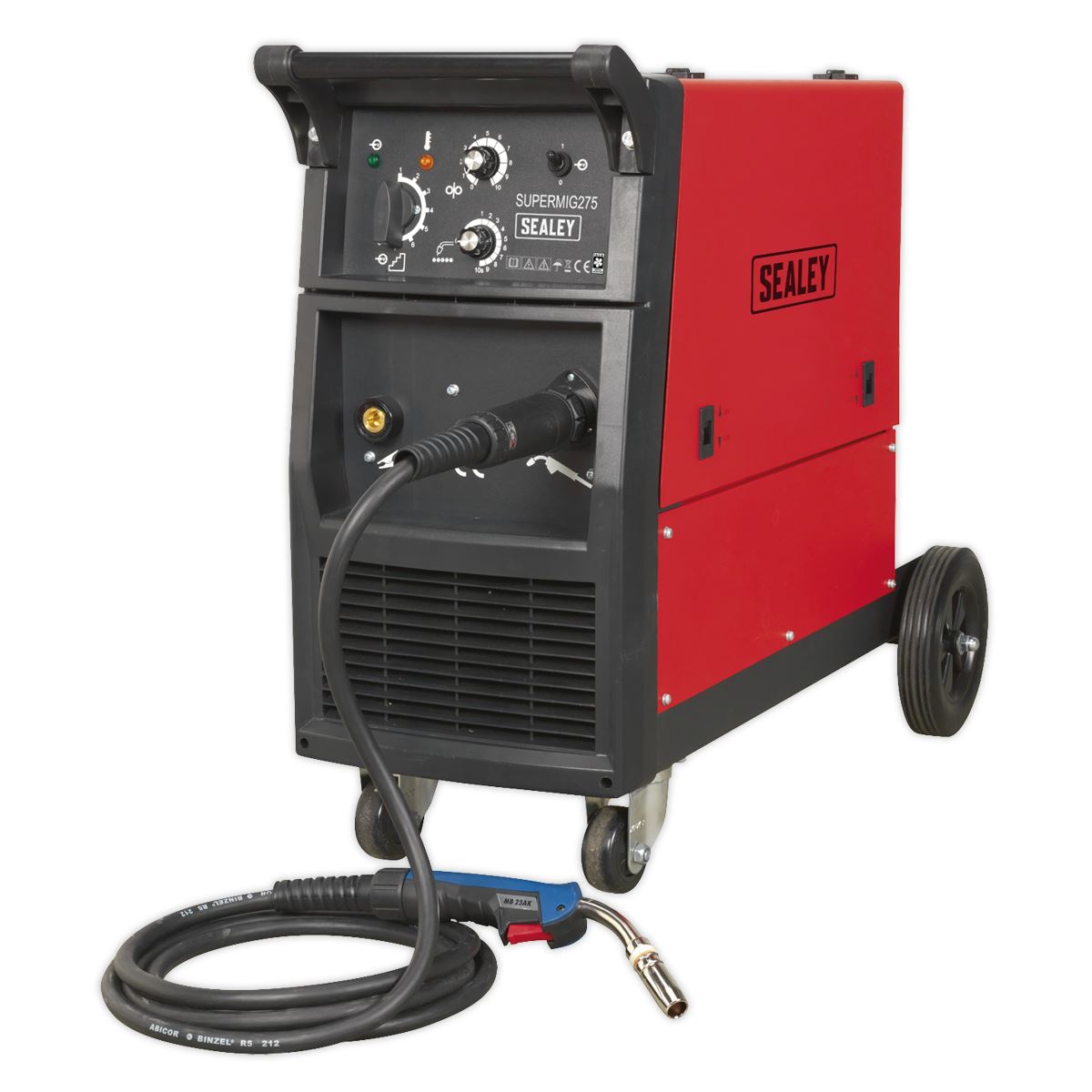 Sealey Professional MIG Welder 270Amp 230V with Binzel® Euro Torch SUPERMIG275