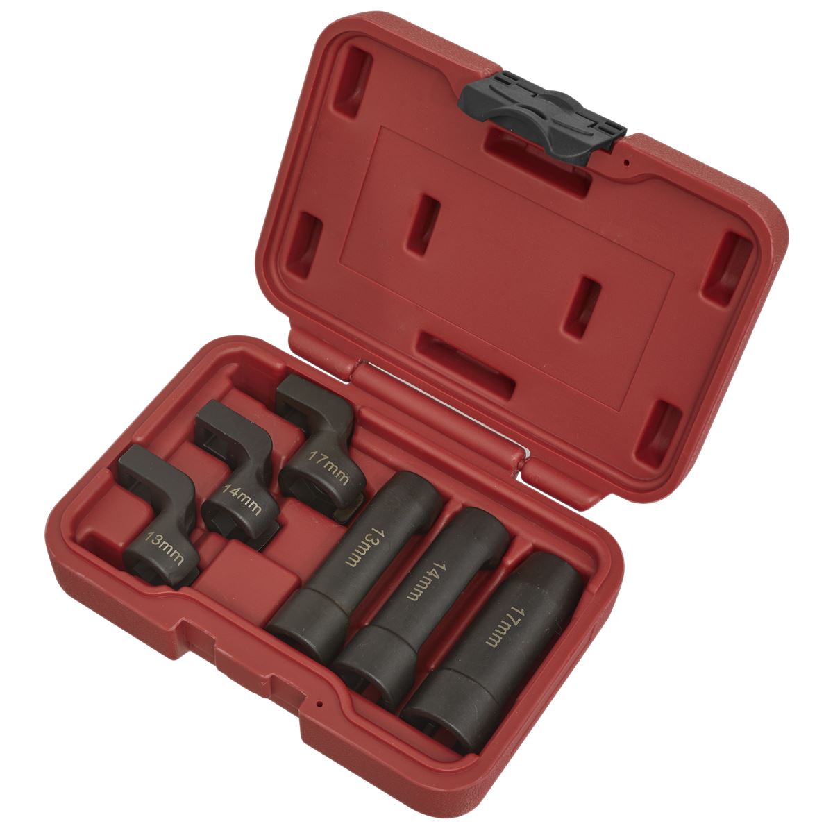 Sealey EGT Exhaust Gas Temperature Sensor Socket Set 6pc Metric SX0321