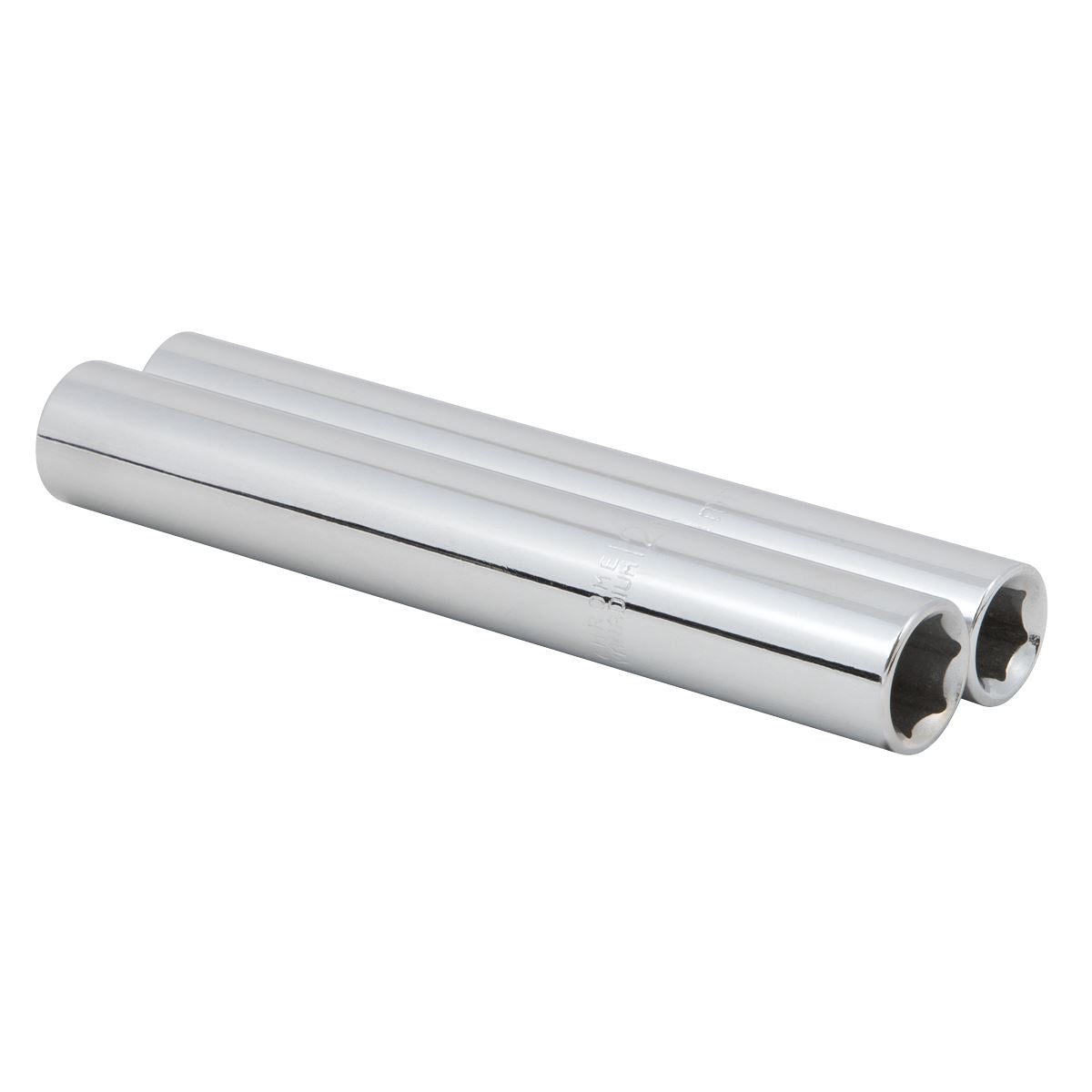 Sealey Extra-Deep Socket Set 10 12mm 2pc 3/8"Sq Drive 120mm Long SX1012