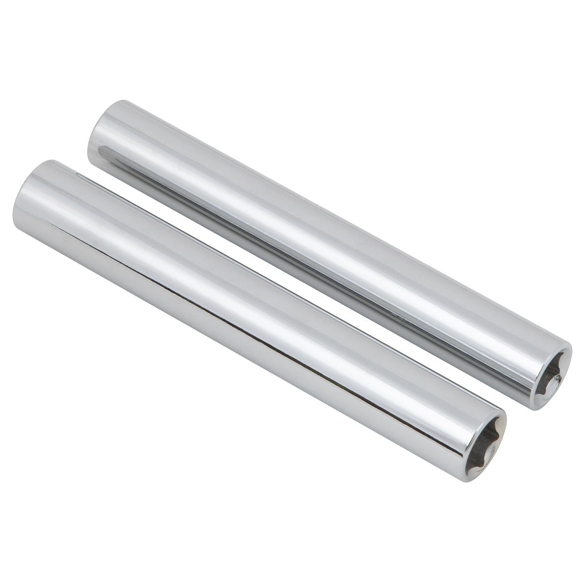 Sealey Extra-Deep Socket Set 10 12mm 2pc 3/8"Sq Drive 120mm Long SX1012