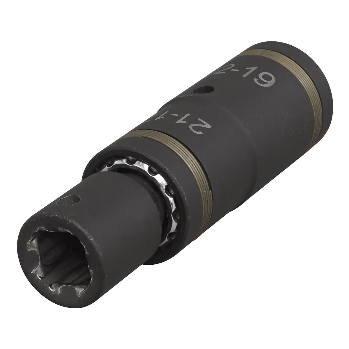 Sealey Metric 4-in-1 1/2"Sq Drive Impact Socket Set 2pc SX1821