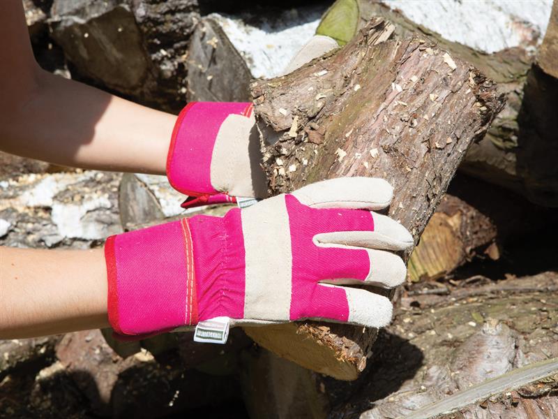 Town & Country TGL106S All Round Rigger Gloves Navy/Red Ladies' - Small T/CTGL106S