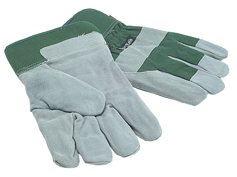 Town & Country TGL412 Men's Fleece Lined Leather Palm Gloves - One Size T/CTGL412