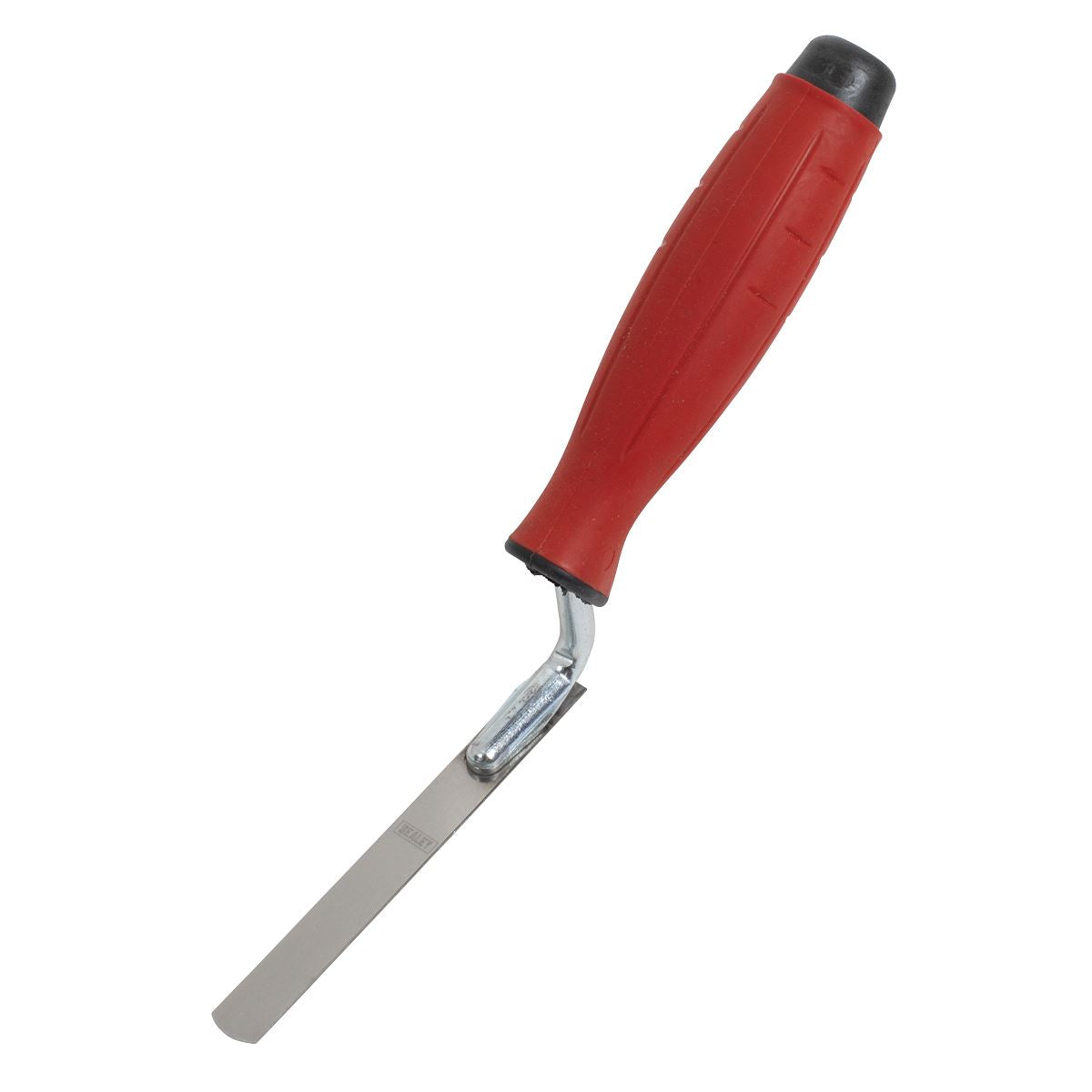 Sealey Stainless Steel Edging Trowel Rubber Handle 12mm T0309