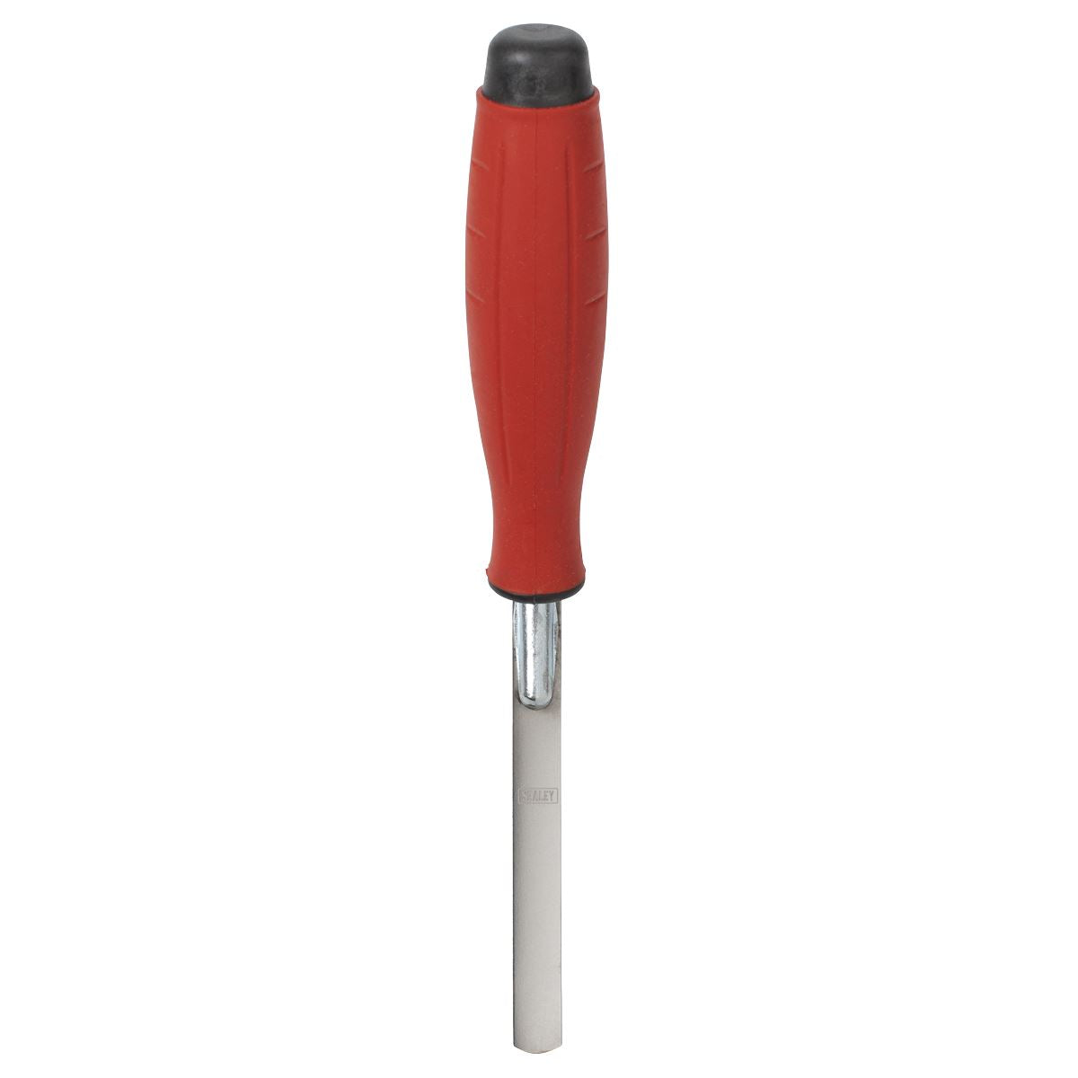 Sealey Stainless Steel Edging Trowel Rubber Handle 12mm T0309