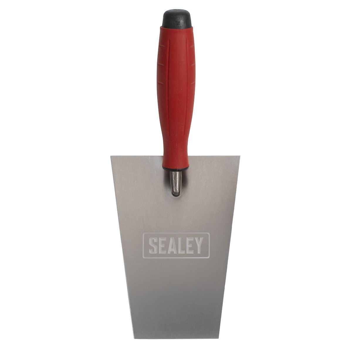 Sealey Stainless Steel Masonry Trowel Rubber Handle 160mm T1203