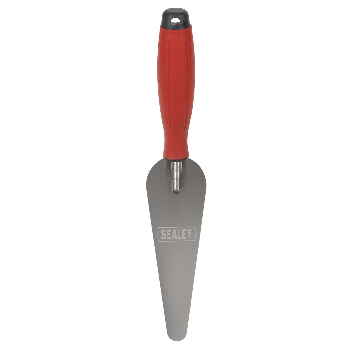 Sealey Stainless Steel Narrow Gauging Trowel Rubber Handle 160mm T1225