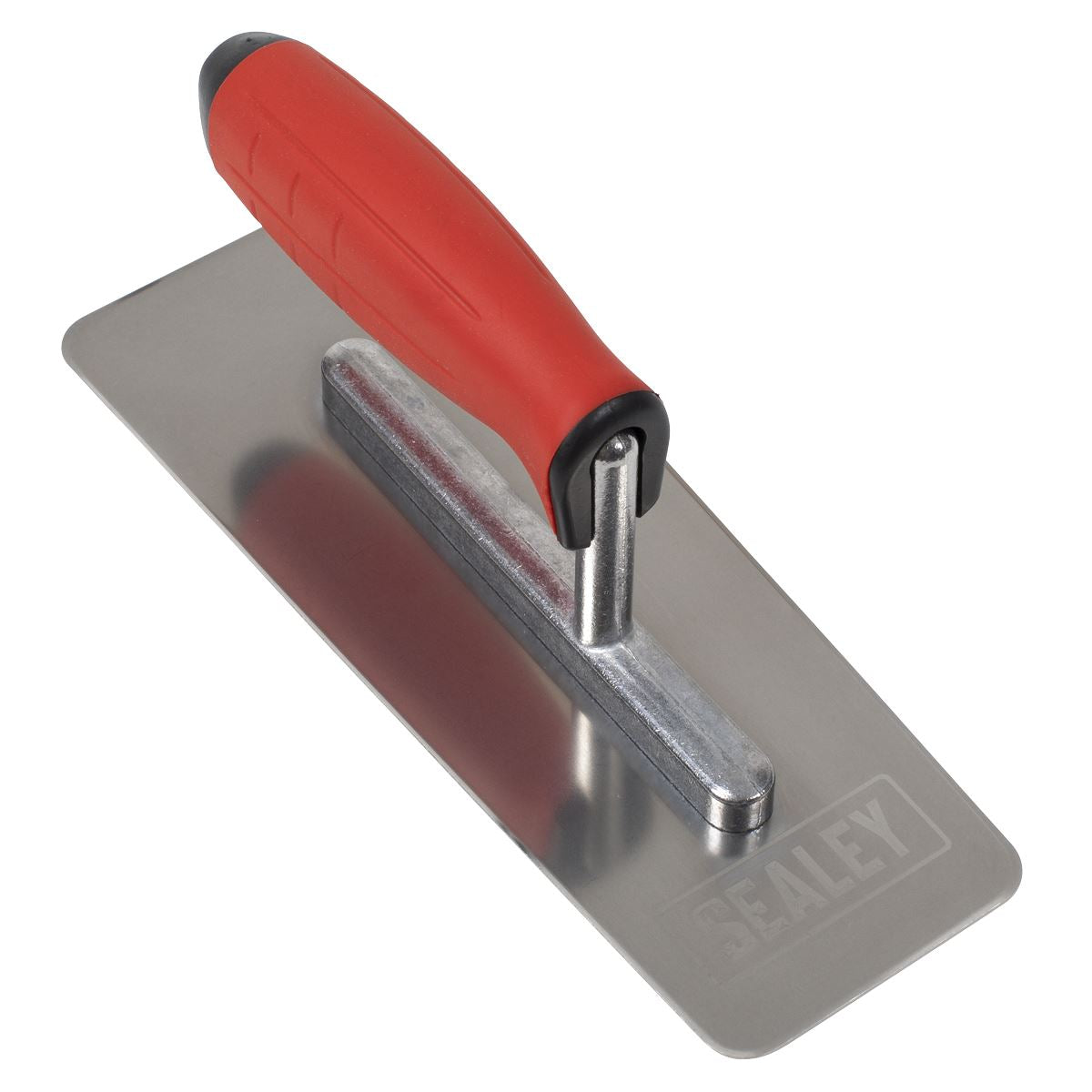 Sealey Stainless Steel Venetian Trowel 240mm Rubber Handle T8012