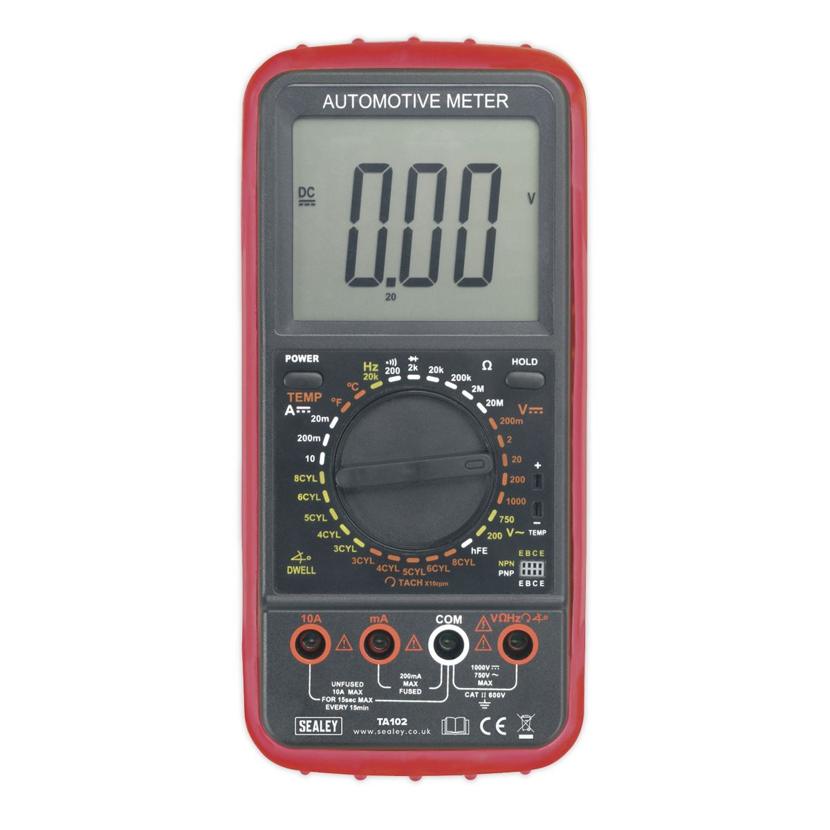 Sealey Digital Automotive Analyser 11-Function TA102