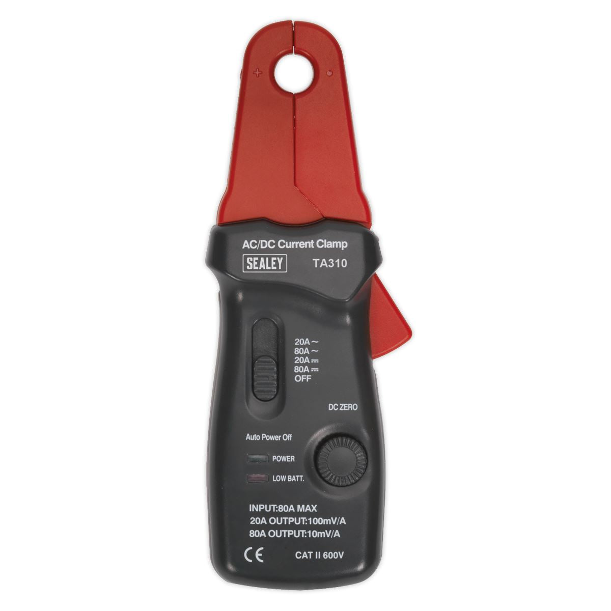 Sealey Current Clamp 20A/80A AC/DC - 12mm TA310