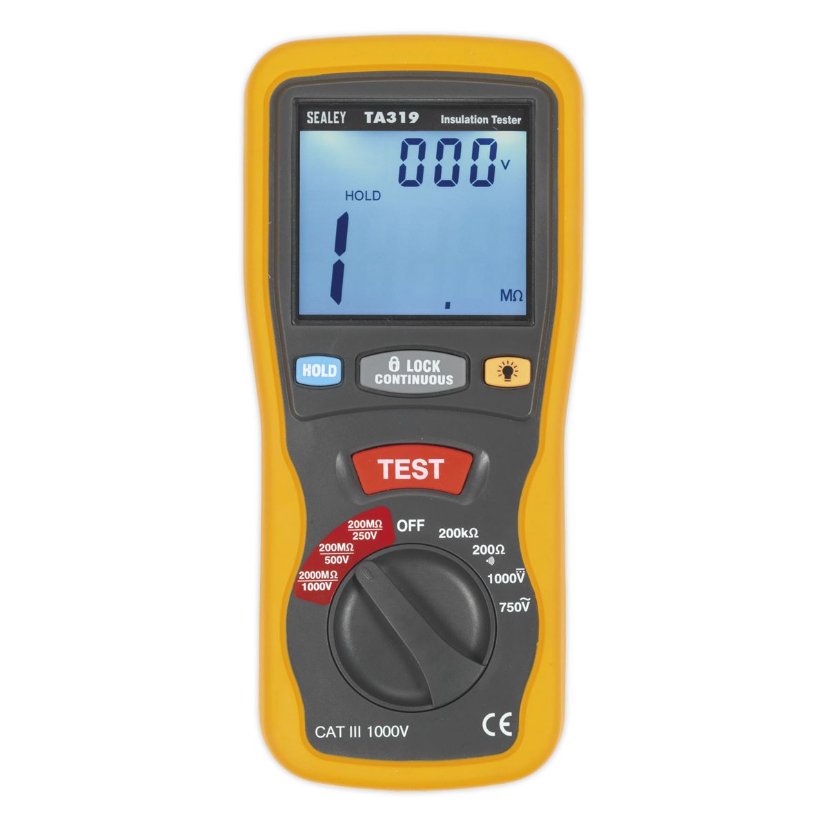 Sealey Digital Insulation Tester TA319