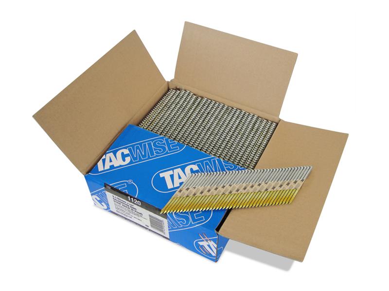 Tacwise 34° Extra Galvanised Framing Ring Shank Nails Type 3.1/65mm (2200) TAC1120