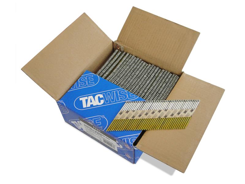 Tacwise 34° Extra Galvanised Framing Ring Shank Nails Type 3.1/75mm (2200) TAC1121