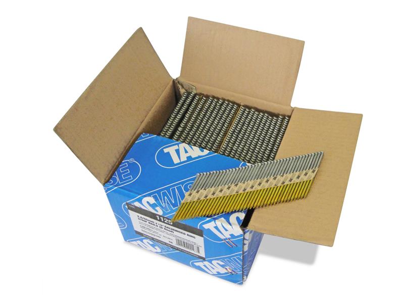 Tacwise 34° Extra Galvanised Framing Ring Shank Nails Type 2.8/65mm (3300) TAC1125