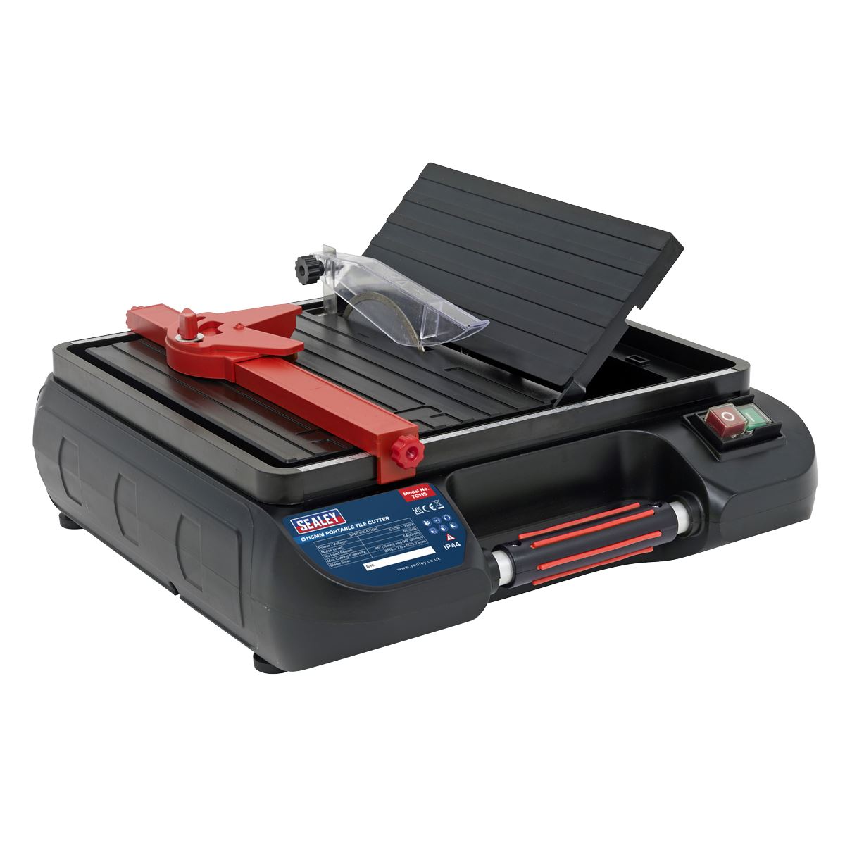 Sealey Wet Tile Cutter 115mm Portable 500W 230V Electric Motor TC115