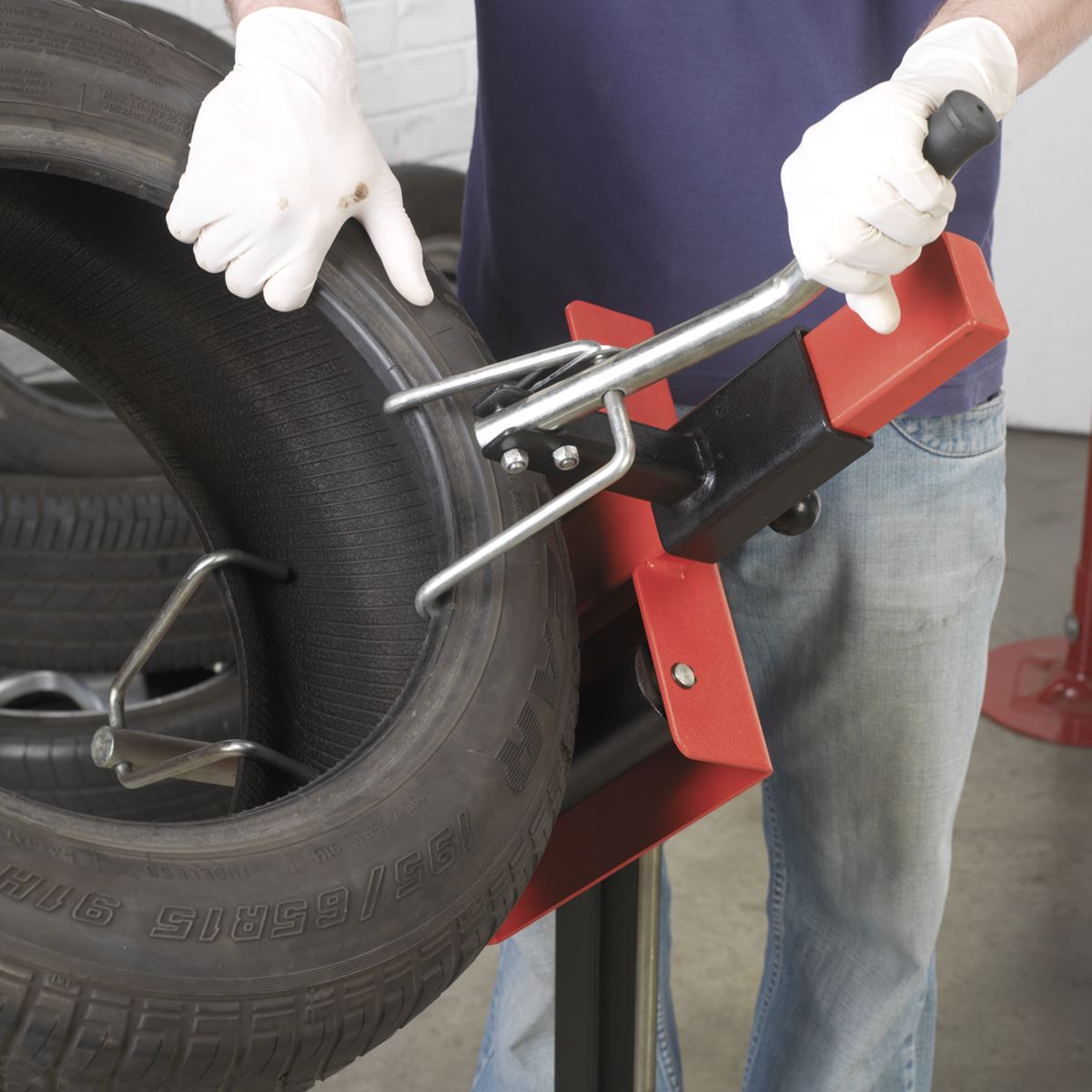 Sealey Tyre Spreader with Stand - Manual TC970