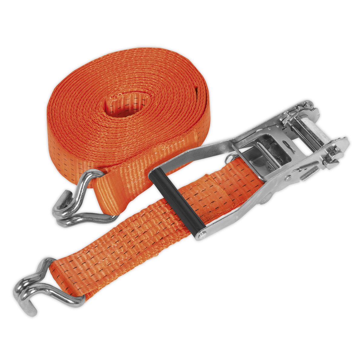Sealey Ratchet Strap 50mm x 10m Polyester Webbing 5000kg Breaking Strength TD5010J
