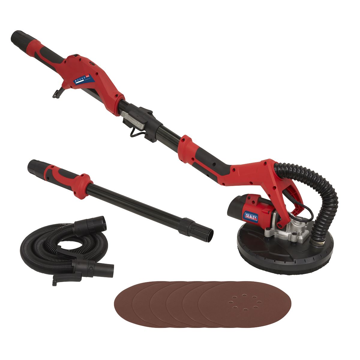 Sealey Long Reach Drywall Electric Sander �215mm 600W TDWS600
