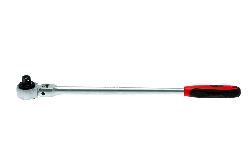 Teng 1/2"D Long Arm Flex Head Ratchet 60 Teeth Length 400mm TEN1200F