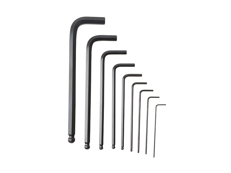 Teng Metric Ball Point Hexagon Key Set, 9 Piece TEN1479MM