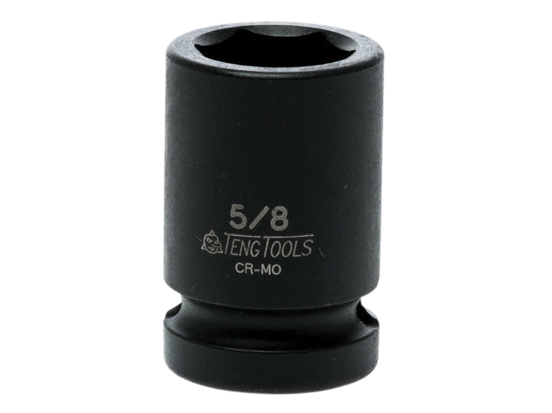 Teng 5/8in Impact Socket Hexagon 6 Point 1/2in Drive TEN920120N