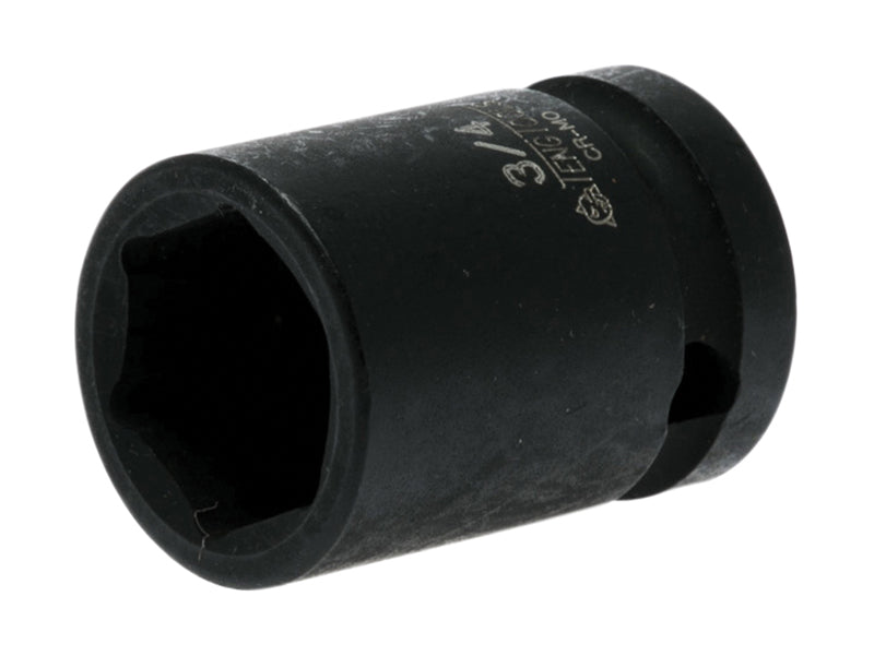 Teng 3/4in Impact Socket Hexagon 6 Point 1/2in Drive TEN920124N