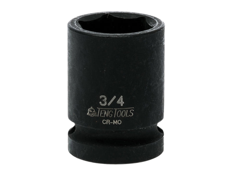Teng 3/4in Impact Socket Hexagon 6 Point 1/2in Drive TEN920124N