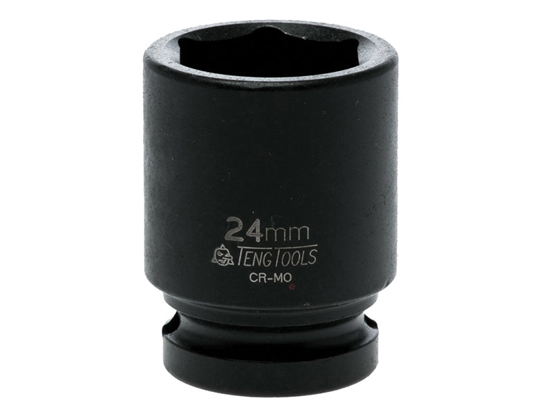 Teng 24mm Impact Socket Hexagon 6 Point 1/2in Drive TEN920524N
