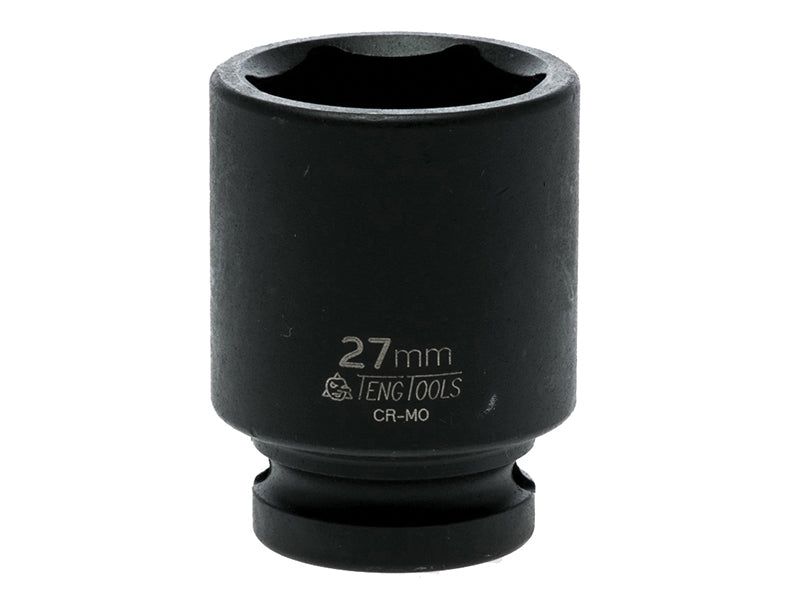 Teng 27mm Impact Socket Hexagon 6 Point 1/2in Drive TEN920527N