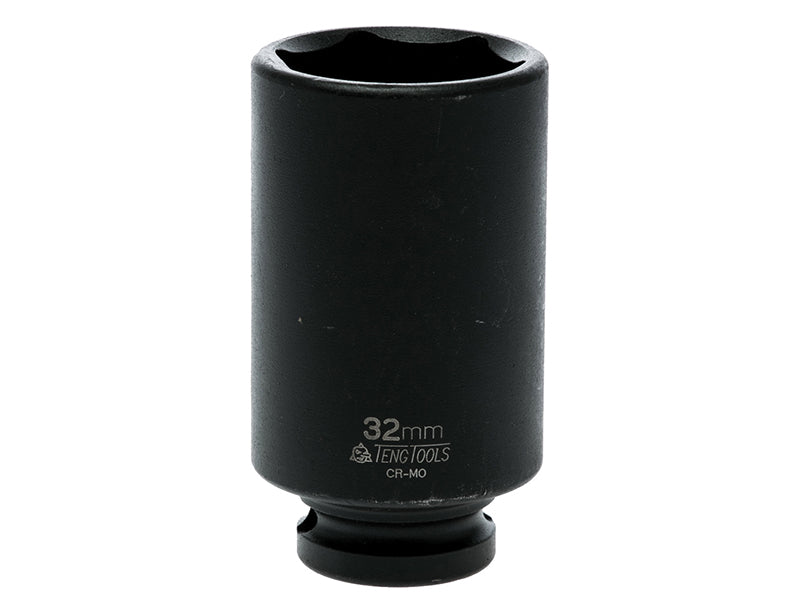 Teng 32mDeep Impact Socket Hexagon 6 Point 1/2in Drive TEN920632N