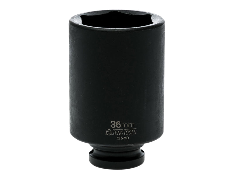 Teng 36mm Deep Impact Socket Hexagon 6 Point 1/2in Drive TEN920636N