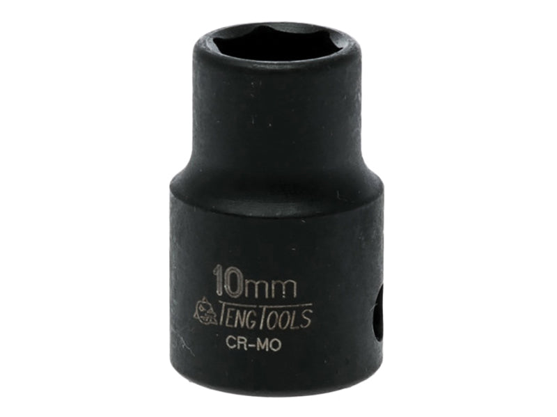Teng 3/8in Drive 10mm Impact Socket Hexagon 6-Point TEN980510