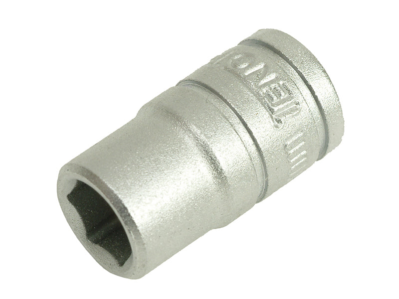 Teng 15mm Hexagon Socket 6 Point Regular 1/2in Drive Satin Finish TENM1205156