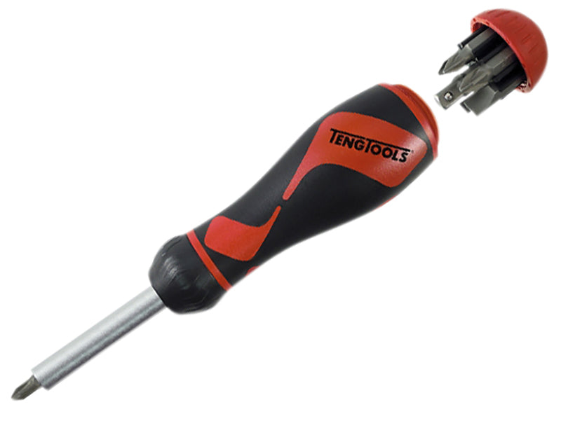 Teng MDR908 Ratchet Driver & Bit Set of 6 TENMDR908