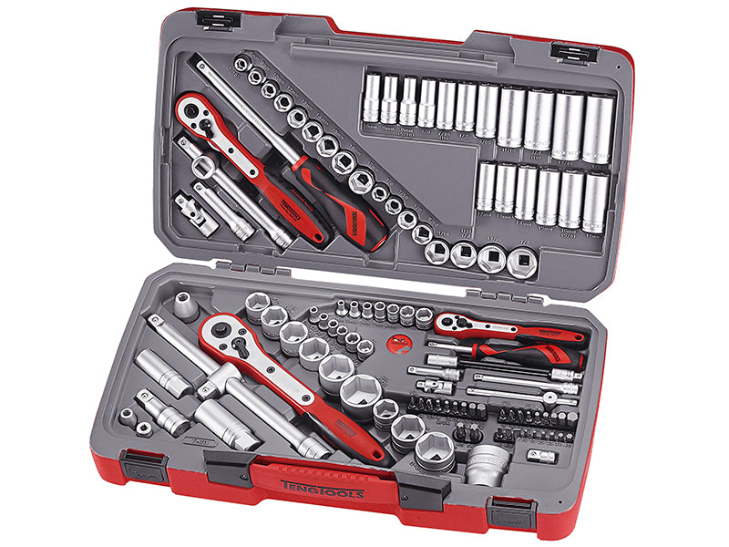 Teng TM111 Tool Set of 111 Metric & AF 1/4in 3/8in & 1/2in Drive TENTM111