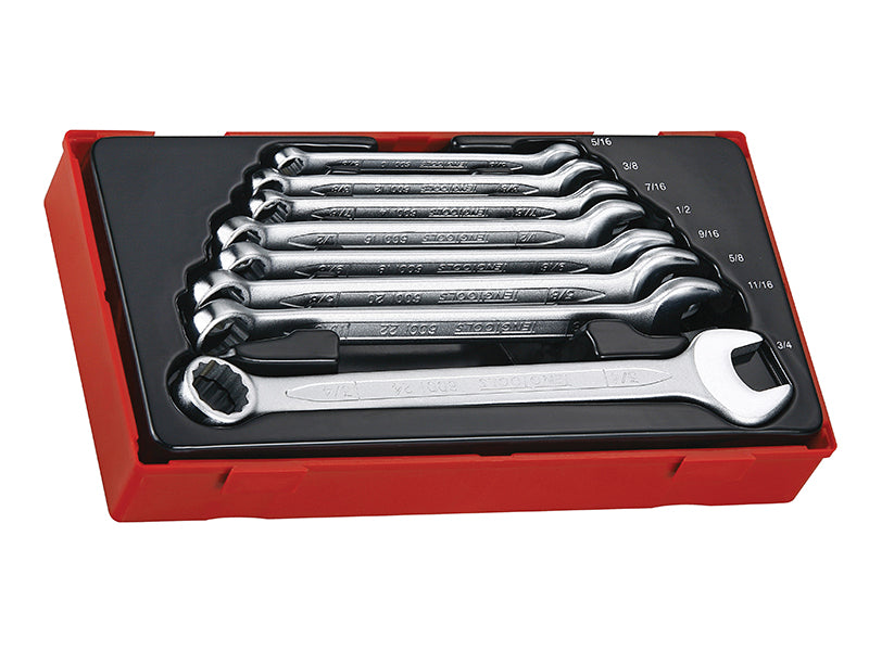 Teng TT3592 A/F Combination Spanner Set, 8 Piece TENTT3592