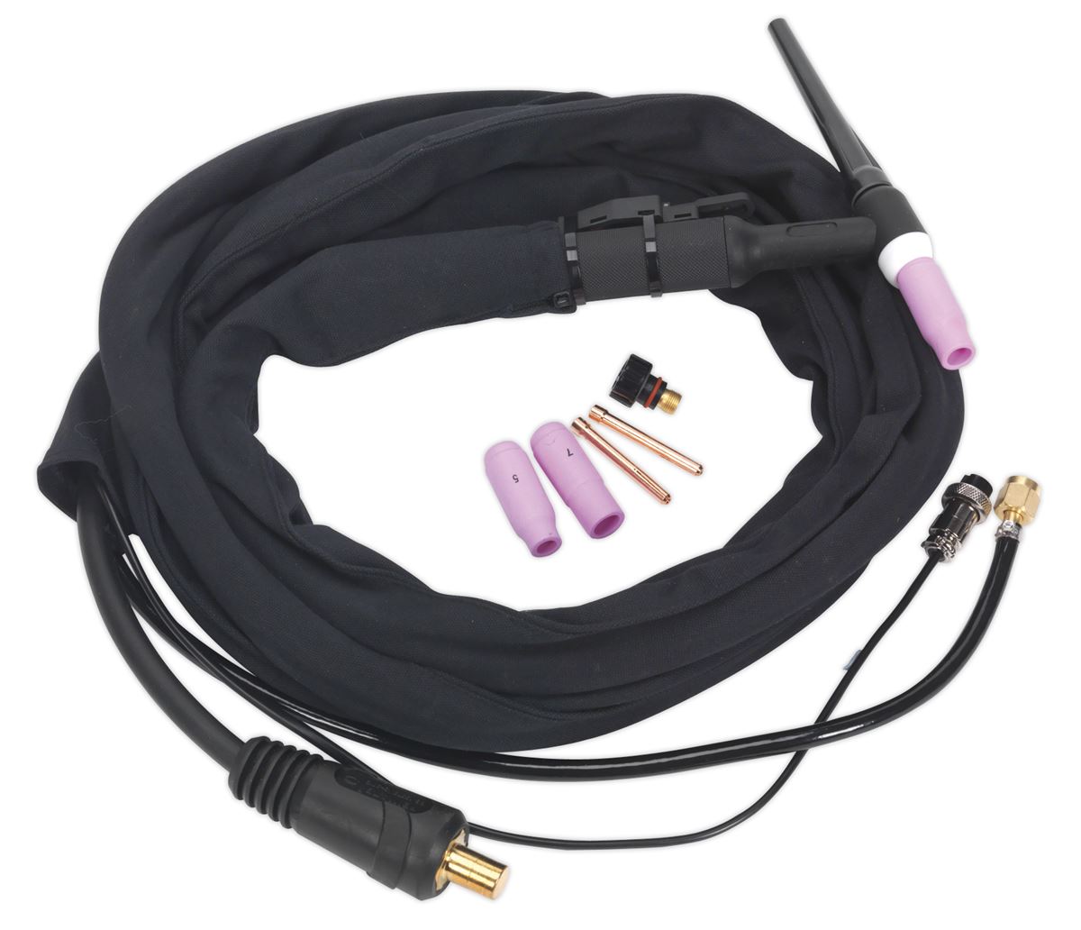 Sealey Inverter TIG Welding Torch 25mm� with Push-Button TIG12S